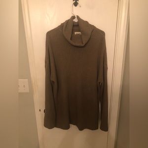 Sage pact organic sweater turtleneck size medium